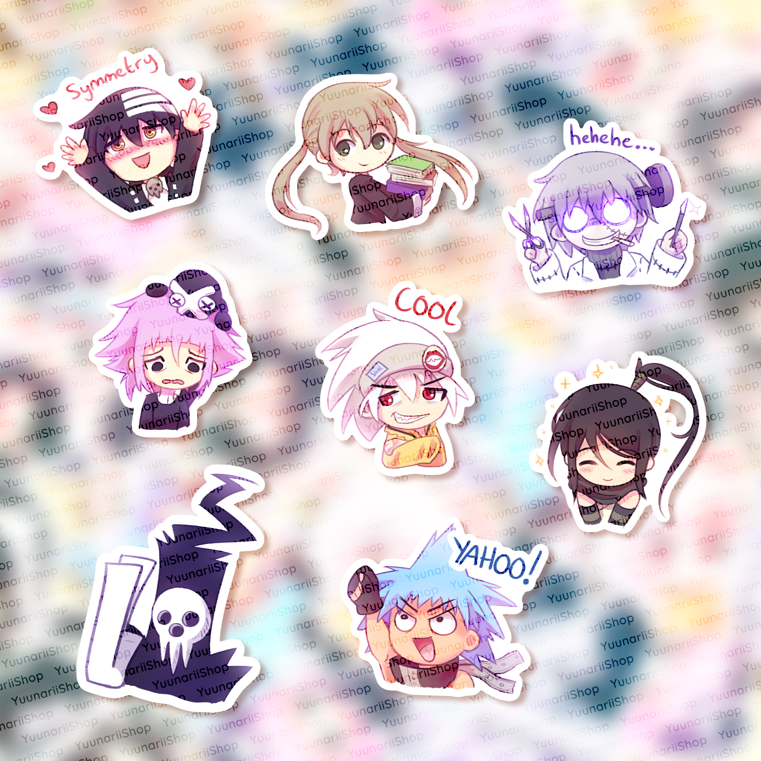 (16 pcs) Soul Eater
