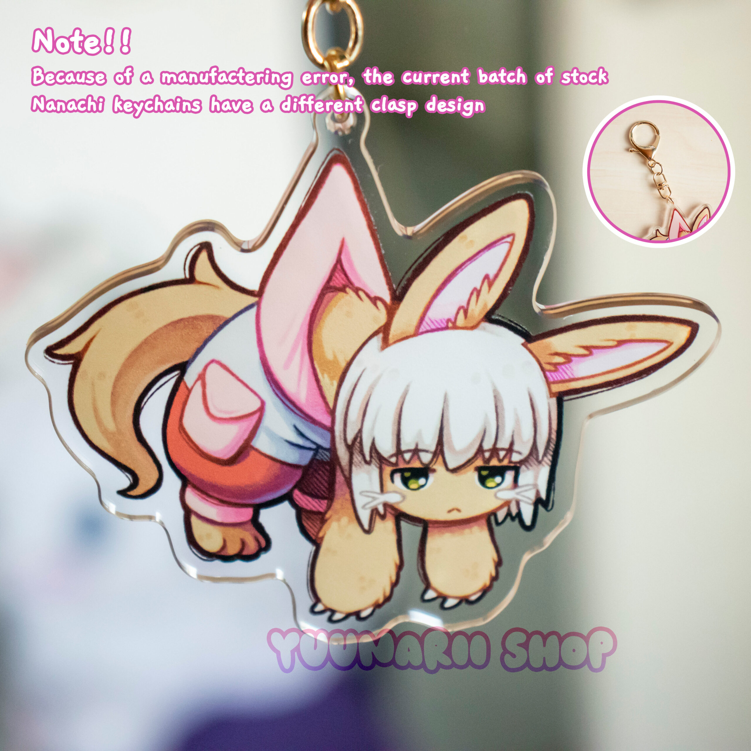 Nanachi & Faputa Acrylic Keychains - Image 3