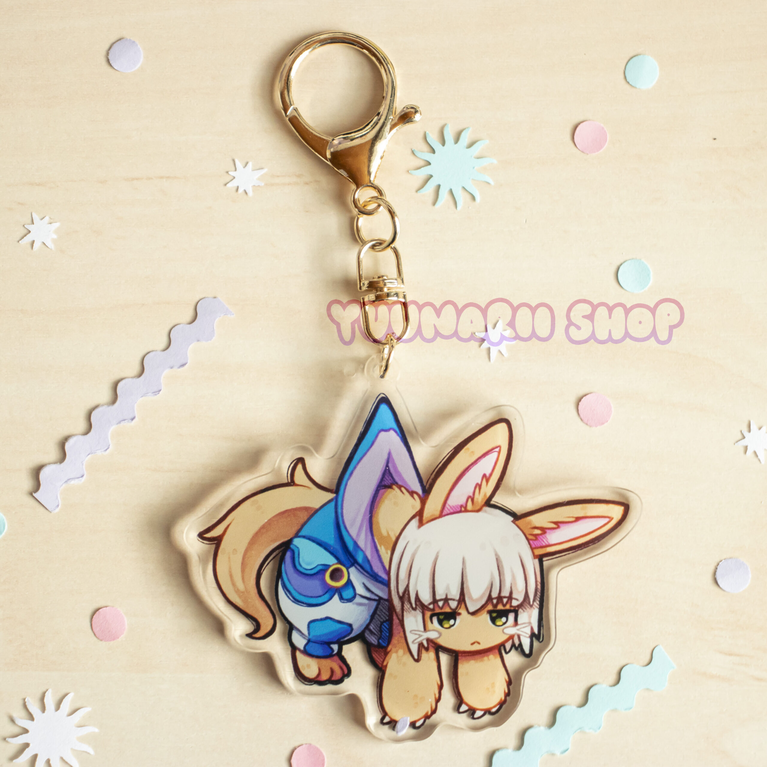 Nanachi & Faputa Acrylic Keychains - Image 7