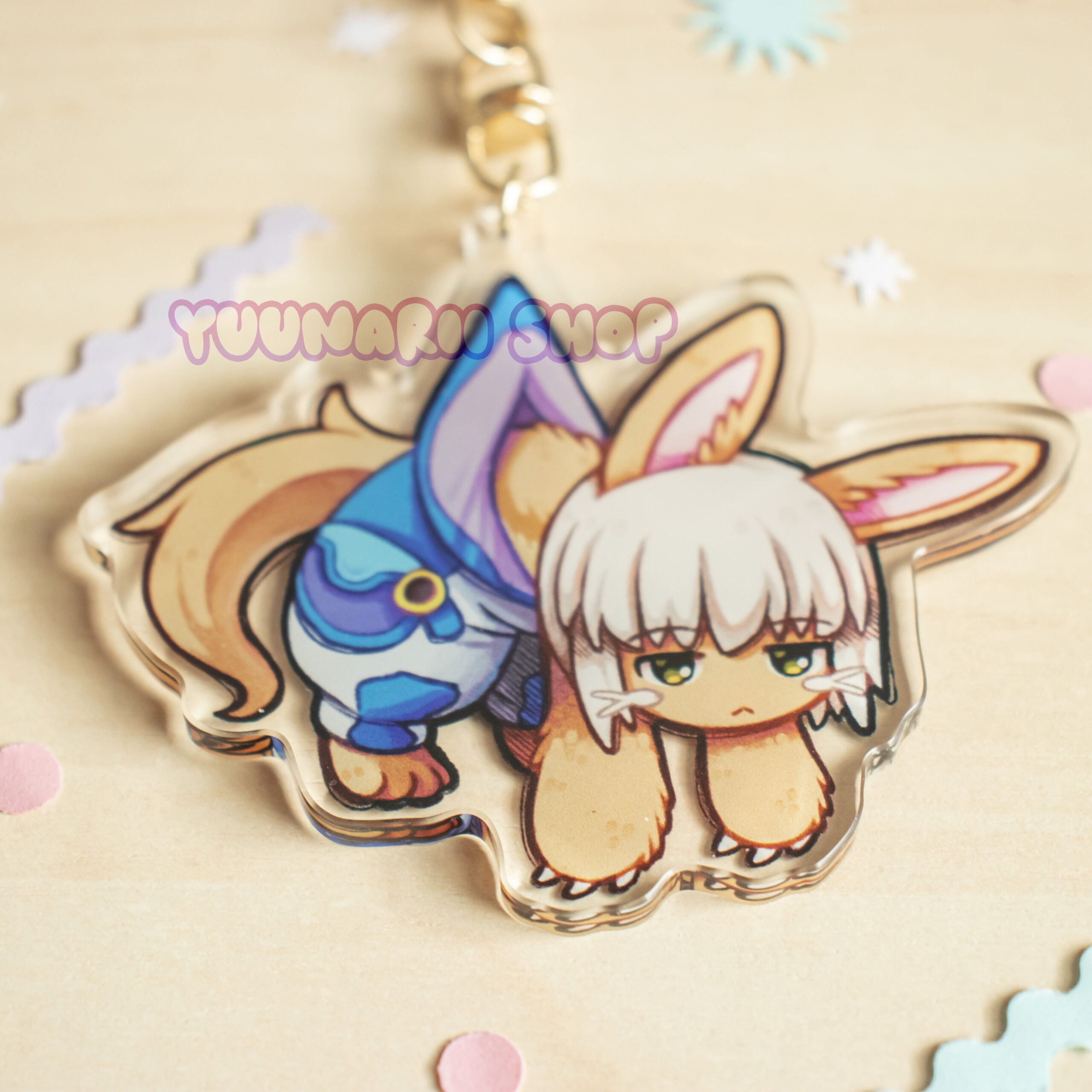 Nanachi & Faputa Acrylic Keychains - Image 6