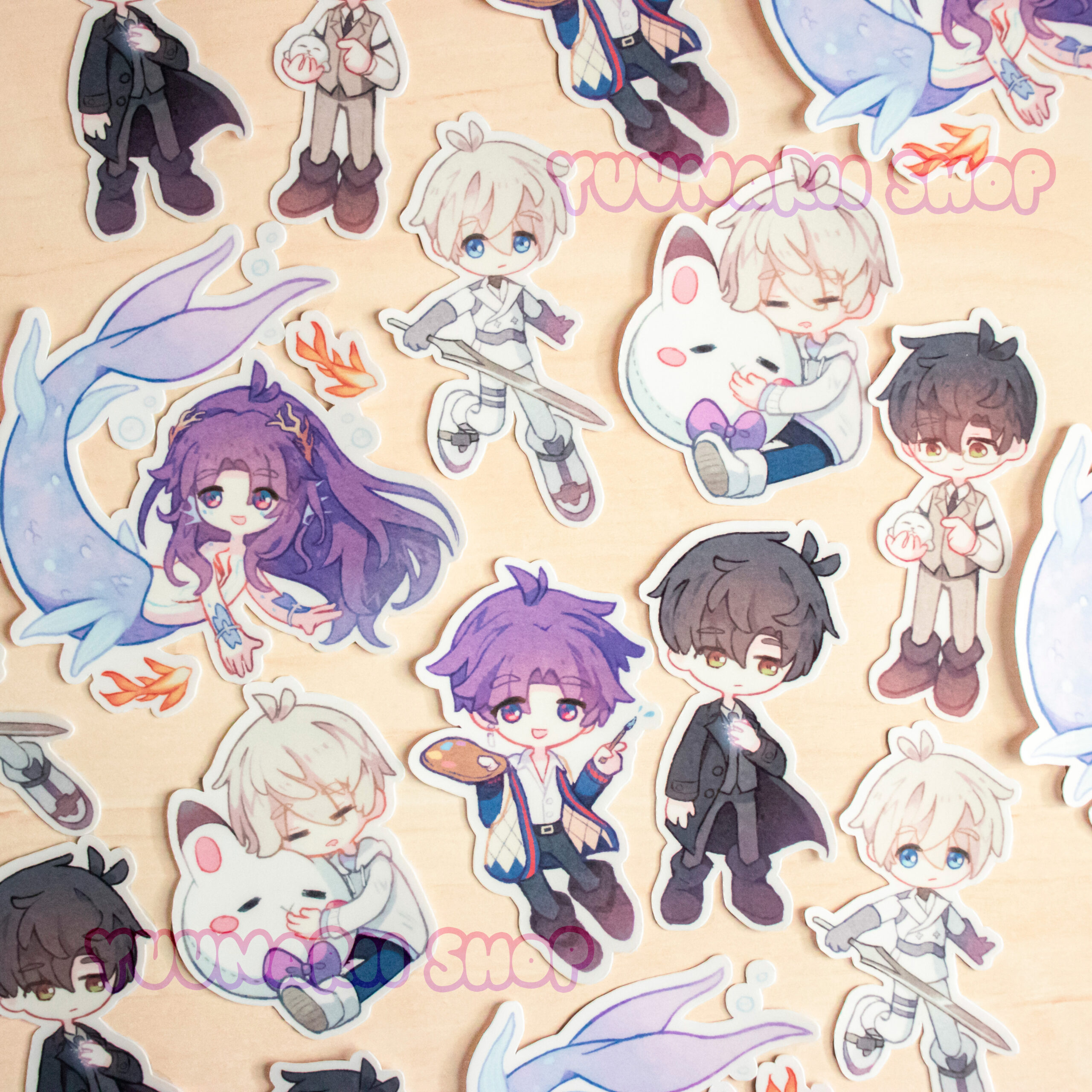 Love and Deepspace Vinyl Stickers